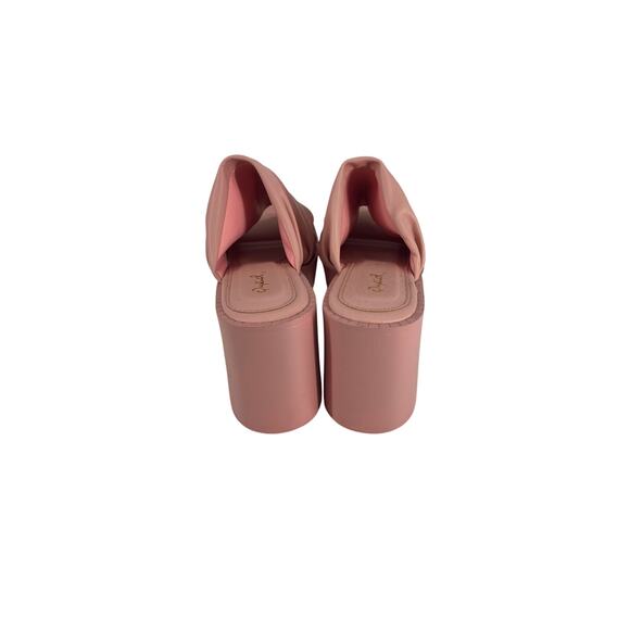 Qupid Leyla Heeled Sandal in Ash Coral - Picture 3 of 6